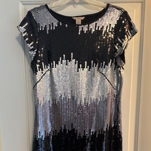 Jonathan Martin sequin cocktail mini-dress. Fun party dress! Size10